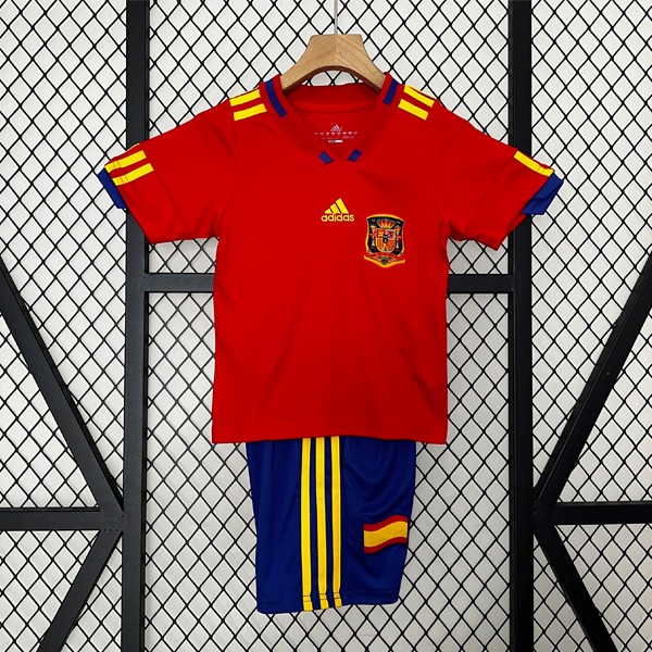 Camiseta Espana Replica Primera Ropa Niño Retro 2010